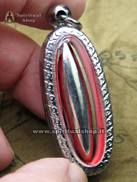 LEK LAI CHROME (LA GOCCIA DIVINA) da LP SOMPORN (LP YAI) Scomparso 8/11/2023 - ORIGINALE per SPIRITUAL SHOP PREZZO SPECIALE Non FARTELO SCAPPARE!*