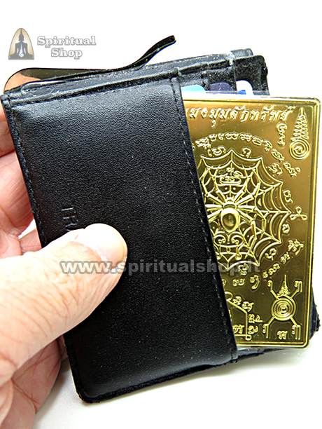 Talismano Thailandese Piastra che Imbriglia saldamente nella Tela del Ragno SOLDI, LAVORO, VINCITE. Attivata dal Monaco!