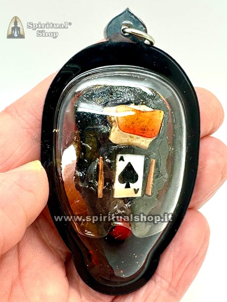 TALISMANO THAILANDESE NECROMANTICO CRANIO MILIONARIO 💰🤑💸💎💶 Per GROSSE VINCITE a GIOCHI, GRATTA e VINCI, SCOMMESSE, LOTTO, SUPERENALOTTO, CASINO' + 5 BANCONOTE MONACO REGALO (UNICO PEZZO!)*