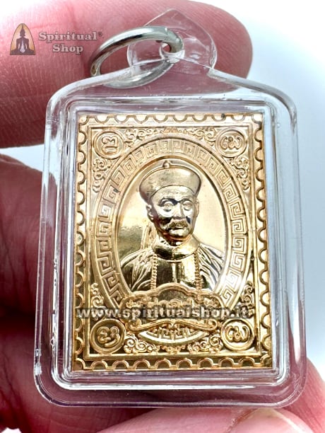 Talismano Thailandese del Leggendario Dio Del Gioco "YI GO HONG" / DRAGON 💰🤑 💶 VINCITE COLOSSALI AI GIOCHI, CASINO', BINGO, GRATTA E VINCI SLOT MACHINE (Versione Limitata Numerata GOLDEN 4K) + PIASTRA MAGICA*