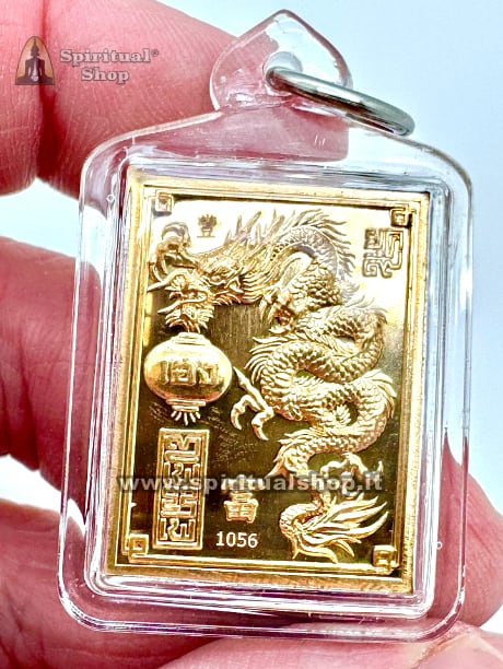 Talismano Thailandese del Leggendario Dio Del Gioco "YI GO HONG" / DRAGON 💰🤑 💶 VINCITE COLOSSALI AI GIOCHI, CASINO', BINGO, GRATTA E VINCI SLOT MACHINE (Versione Limitata Numerata GOLDEN 4K) + PIASTRA MAGICA*