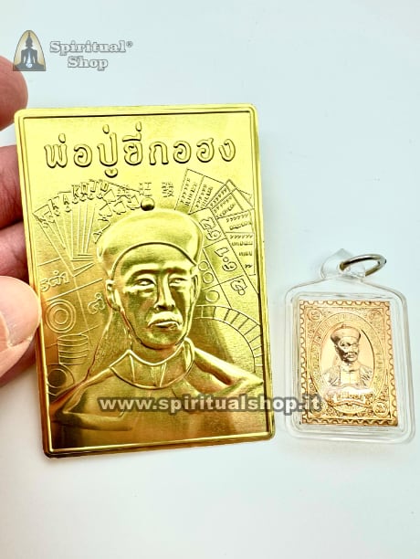 Talismano Thailandese del Leggendario Dio Del Gioco "YI GO HONG" / DRAGON 💰🤑 💶 VINCITE COLOSSALI AI GIOCHI, CASINO', BINGO, GRATTA E VINCI SLOT MACHINE (Versione Limitata Numerata GOLDEN 4K) + PIASTRA MAGICA*