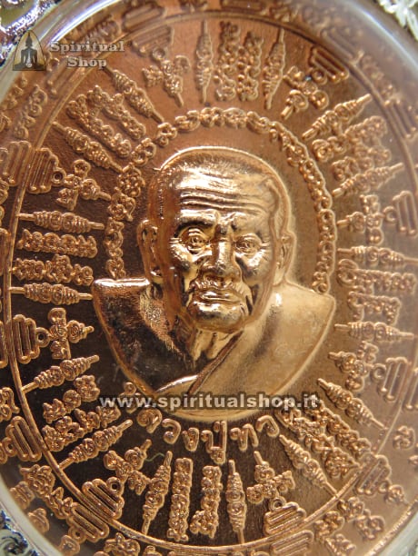TALISMANO THAILANDESE POTENTISSIMO SCUDO DI LP TUAD RIAN COPPER/SILVER per PROTEZIONE CONTRO SVENTURE, INCIDENTI, FATTURE, MAGIA NERA, MALOCCHI, INVIDIE*