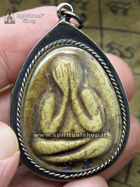 TALISMANO THAILANDESE PHRA PIDTA ESCLUSIVO PER ANNULLARE STRESS e RITROVARE LA PACE e SERENITA' BLOCCA TUTTE LE ENERGIE NEGATIVE (ARGILLE TEMPIO WAT BANG PHRA) NON PERDERTELO!*