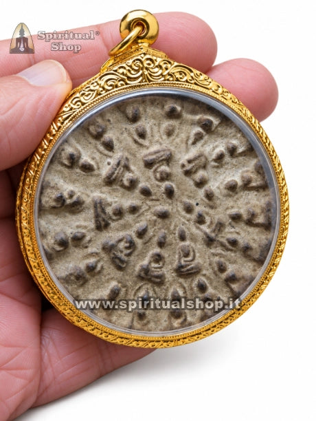 Talismano Thailandese di Protezione "i Sacri 50 SOMDEJ" per Protezione Totale Respinge Magia Nera, Fatture, Invidie, Persone Negative e Luoghi Sfortunati (Unico pezzo)