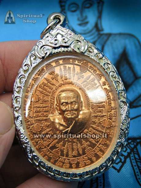TALISMANO THAILANDESE POTENTISSIMO SCUDO DI LP TUAD RIAN COPPER/SILVER per PROTEZIONE CONTRO SVENTURE, INCIDENTI, FATTURE, MAGIA NERA, MALOCCHI, INVIDIE*