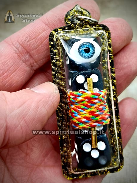 Nuovissimo Talismano Thailandese NECROMANTICO 👁️ OCCHIO DELLA FORTUNA "TOKRAD" Realizzato dal Monaco per Esplosione di VINCITE ai GIOCHI, SCOMMESSE, GRATTA E VINCI, PREVISIONI IN BORSA*