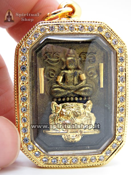 🔥STUPENDO Talismano Thailandese SOMDEJ LUXURY ULTRA-TIGER per essere Inarrestabile nella vita, Superando Qualsiasi Ostacolo! TOP ASSOLUTO Sigillo FOSFORESCENTE Edizione Limitatissima UNICO PEZZO (BOXATO)*