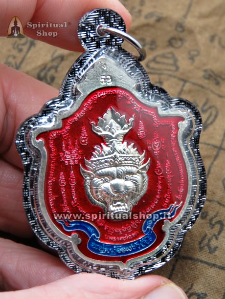 TALISMANO THAILANDESE LE 4 TIGRI SACRE (Benedetto Tempio Wat Bang Phra) per PROTEZIONE e RICCHEZZA (UNICO PEZZO)*