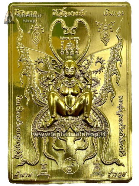 Talismano Thailandese Piastra per DONNA. Renditi MAGNETICA, SEDUCENTE, IRRESISTIBILE PER GLI UOMINI Attivata dal Monaco!*