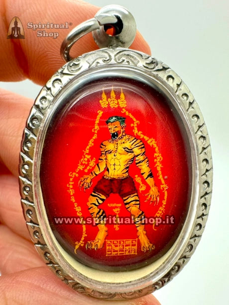 AMULETO THAILANDESE "WERETIGER GURU LOCKET" per Leadership e Prestigio, Successo e Dominio, Protezione Totale. Limited Edition