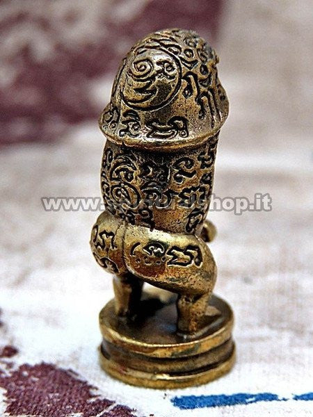 Amuleto Erotico Fallico Yantra in Ottone più Potenza Sessuale!*