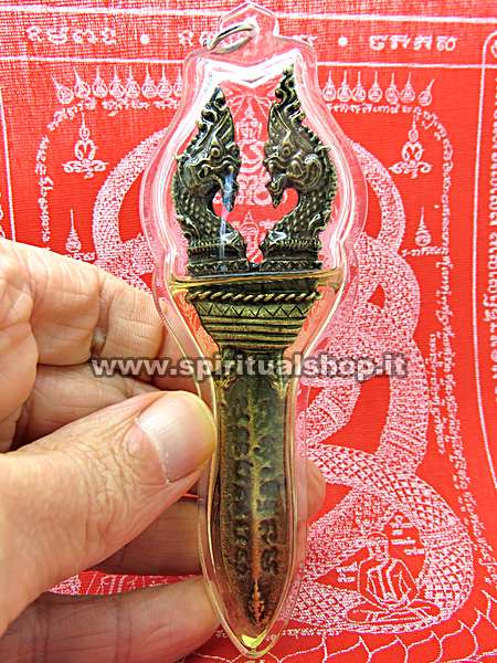 Amuleto coltello doppio Naga