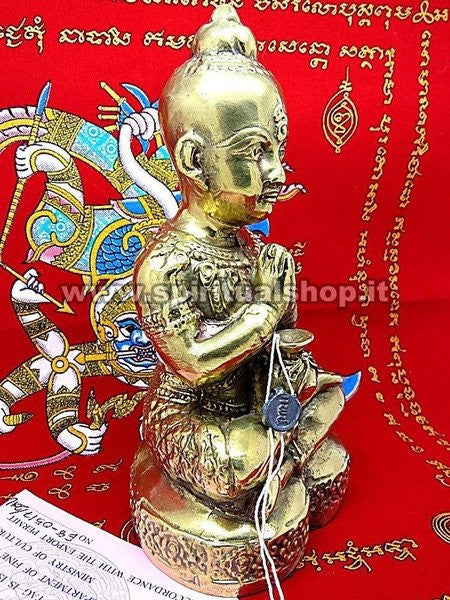 Kuman Thong Enorme e Stupenda Statua Magica* in Ottone Energizzata* da Monaco!