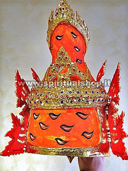 Gigantesca Maschera di Ruesi Lersi Originale fatta e Dipinta a Mano utilizzata dagli Shamani Poderosa L'energia che Emette!*