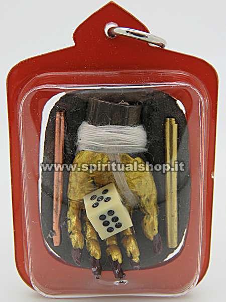 amuleto la mano fortunata