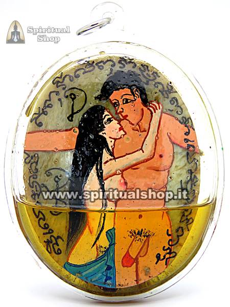 GROSSO Amuleto Thailandese "CASANOVA" DIPINTO A MANO DAL MONACO ATTRARRE e CONQUISTARE DONNE (Unico Pezzo Non Tornerà più Disponibile!)*