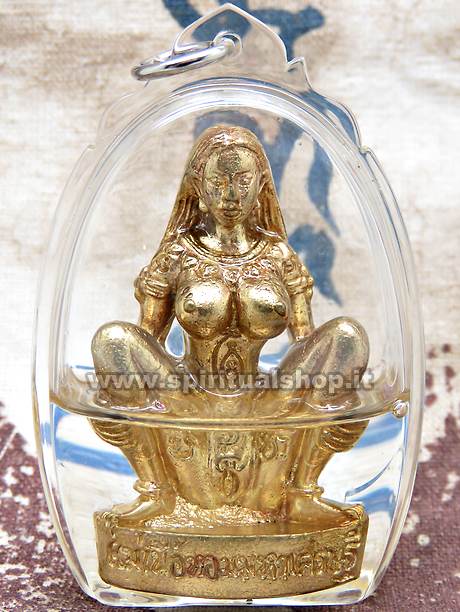 STUPENDO AMULETO DEA DELL'ABBONDANZA THAILANDESE PER PORTARTI DENARO E AFFARI AL TOP E FORTUNA NELLA VITA OLIO MAGICO (PEZZO UNICO IMPERDIBILE!)*