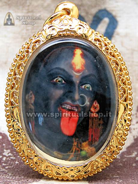 Amuleto Thailandese KALI MAGIC (Vers. GOLDEN) POTENTISSIMO PER PROTEGGERTI da ENERGIE NEGATIVE e PERSONE, OTTIMO per AFFARI e BENESSERE ECONOMICO*