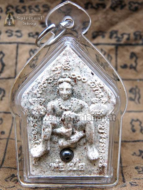 Amuleto Thailandese SPECIALE DOPPIA FACCIA "POR PER" e "KHUN PHAEN" Per AFFASCINARE LE DONNE e PORTARE RICCHEZZA (ANTICHE ARGILLE SACRE)*