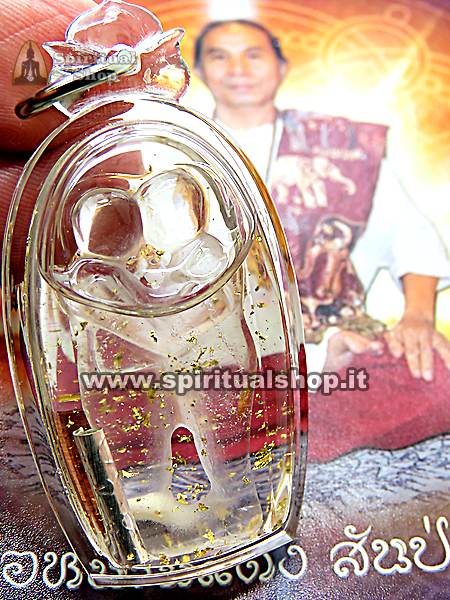 amuleto thailandese quarzo