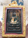 amuleto thailandese golden black somdej