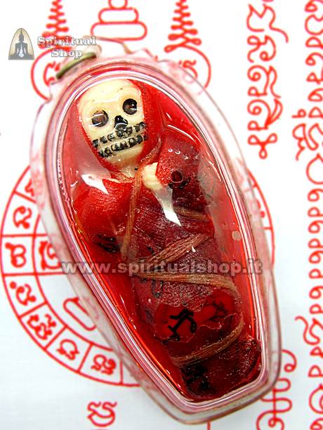 kuman thong sekrom bianco con olio rosso