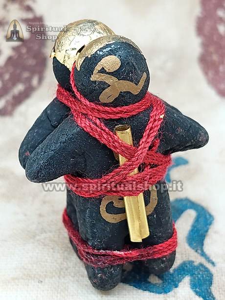 POTENTISSIMO KUMAN THONG VOODOO "LEGATO DOPPIO" FOGLIA D'ORO in LEK NAM PEE (THAI MAGIC STEAL) 3 ANNI PER AVERLO!!!*