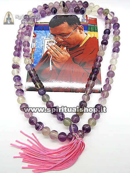 mala quarzo ametista da lama