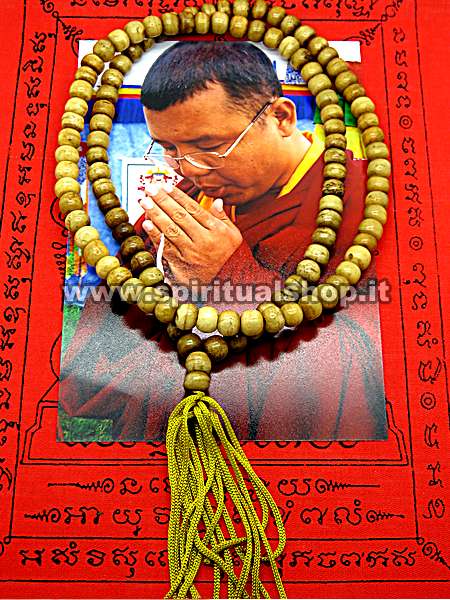 IMPERDIBILE COLLANA MALA TIBETANA in osso di YAK Energizzato e Benedetto da Importante Lama Tibetano! (ULTIMI PEZZI)
