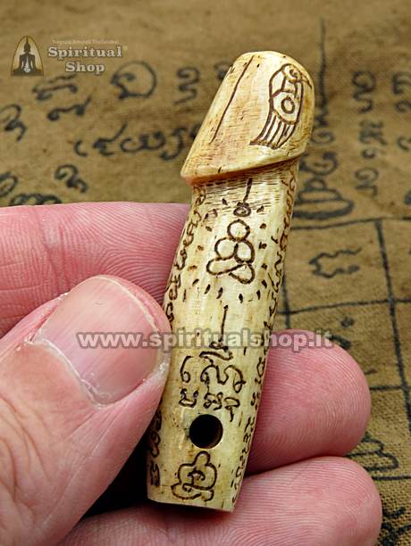 FAVOLOSO PALADKIK Thailandese SESSUALE PER UOMO (Pezzo ORIGINALE TEMPIO WAT BANG PHRA) Dal Monaco Superiore!*