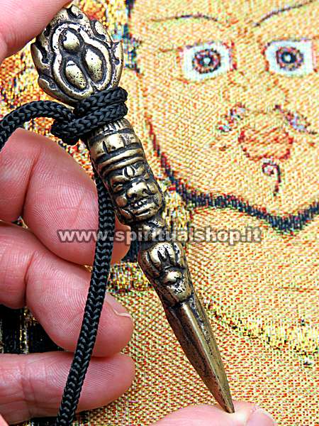 phurba tibetano bronzo