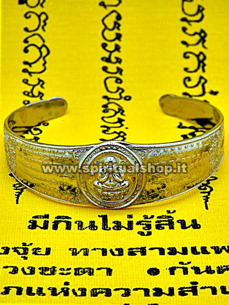 bracciale phra pidta doppio 5 yant