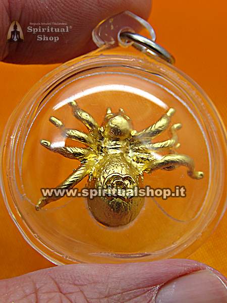 POTENTISSIMO TALISMANO del RAGNO THAILANDESE. Utilizzato dalle Persone più Ricche. OTTIENI una VITA FORTUNA, CARISMA, FELICITA', RICCHEZZA, LAVORO. (Solo per Pochi Fortunati al Mondo)*