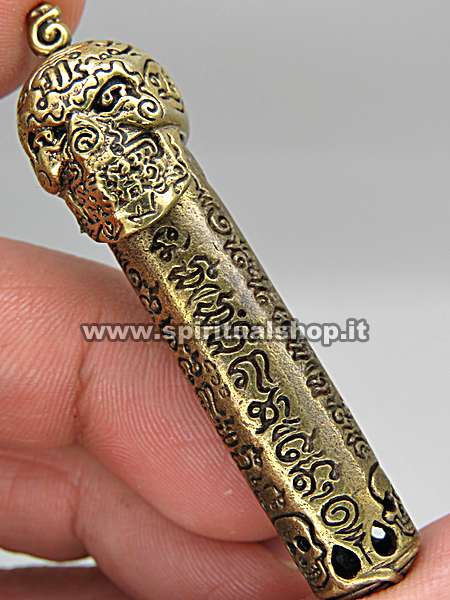 amuleto teschio yantra