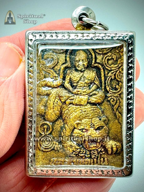 Amuleto Thailandese LP PERN Antiche Argille Sacre per la Protezione