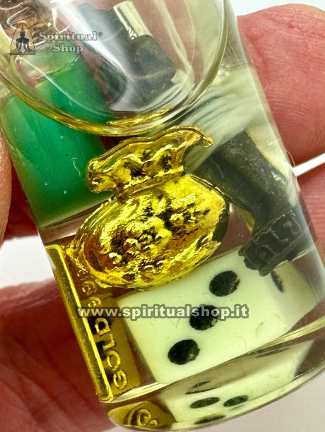 OLIO MAHA LAP ((มหาลาภ) per la RICCHEZZA, SUCCESSO, VINCITE, LAVORO e CAMBIO VITA. Da AJARN MOGG! (ESCLUSIVA Spiritual Shop Solo 10 Pezzi Prodotti) Non torna più Disponibile!