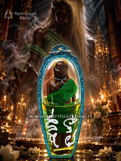 Amuleto Necromantico Thailandese Dea Nam Pa Thai 108