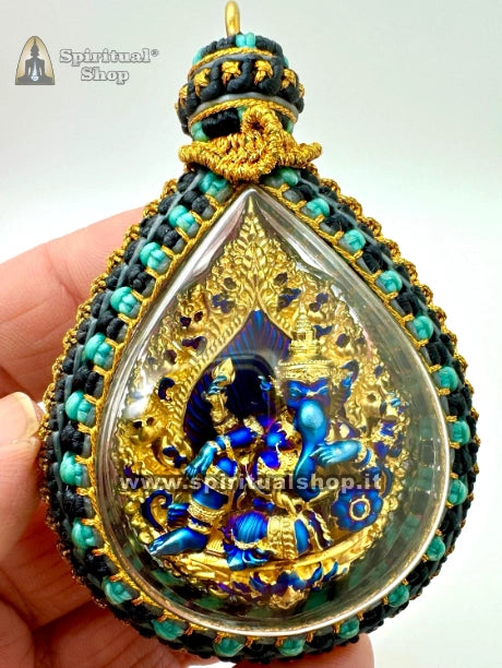 Amuleto Thailandese Ganesh Aurum Blue