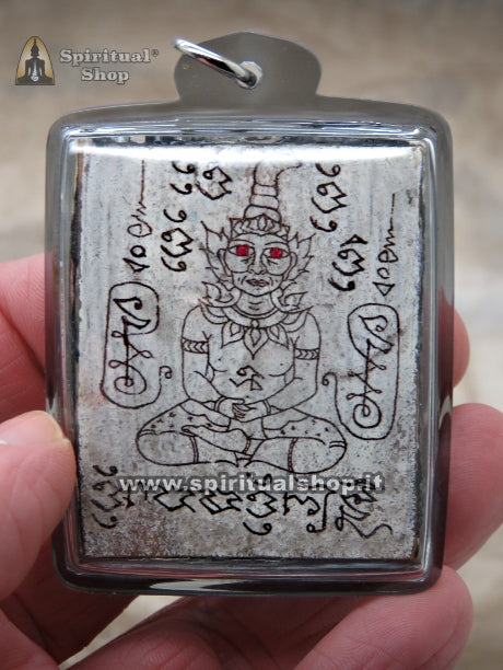 Amuleto Thailandese NECROMANTICO BONE PHRA GANG POTENZA ASSOLUTA per RICCHEZZA ed ATTRAZIONE (Unico Pezzo)*