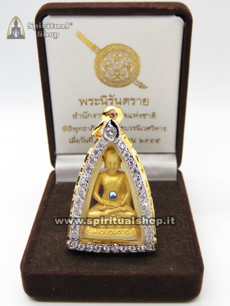 Amuleto Thailandese BUDDHA ETERNO che garantisce PROTEZIONE, FORZA, CORAGGIO, INVINCIBILITA' Voluto dal Re della Thailandia con SCRIGNO UFFICIALE (Unico Pezzo Speciale!)*