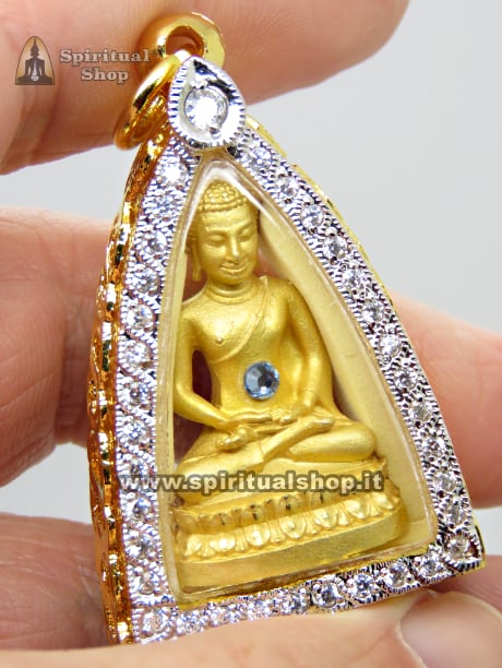 Amuleto Thailandese BUDDHA ETERNO che garantisce PROTEZIONE, FORZA, CORAGGIO, INVINCIBILITA' Voluto dal Re della Thailandia con SCRIGNO UFFICIALE (Unico Pezzo Speciale!)*