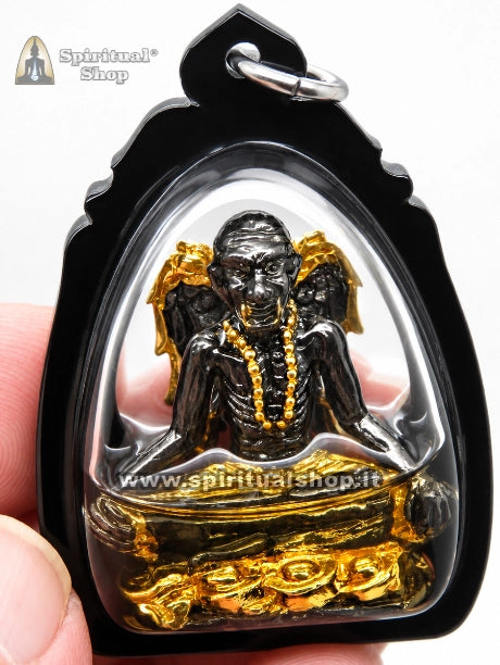 Amuleto Thailandese KRA KIEW MILIONARIO (Golden Wings) POTENTISSIMO per RICCHEZZA, VINCITE, PROSPERITÀ, CAMBI VITA (Unico Pezzo Super Consigliato!)