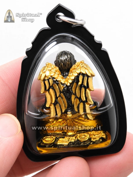 Amuleto Thailandese KRA KIEW MILIONARIO (Golden Wings) POTENTISSIMO per RICCHEZZA, VINCITE, PROSPERITÀ, CAMBI VITA (Unico Pezzo Super Consigliato!)