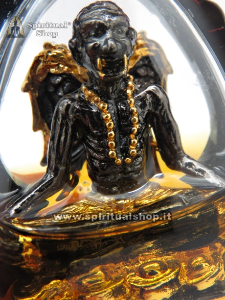 Amuleto Thailandese KRA KIEW MILIONARIO (Golden Wings) POTENTISSIMO per RICCHEZZA, VINCITE, PROSPERITÀ, CAMBI VITA (Unico Pezzo Super Consigliato!)