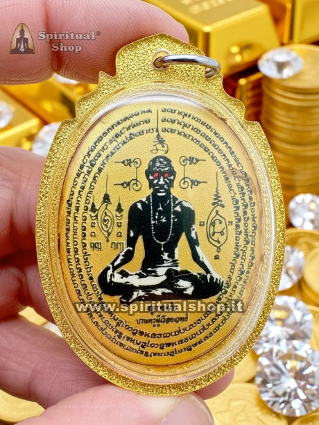 AMULETO THAILANDESE LOCKET "GOLDEN KRA KIEW" per RICCHEZZA e FORTUNA PEZZO RARO (Unico Pezzo) PRENDILO AL VOLO!