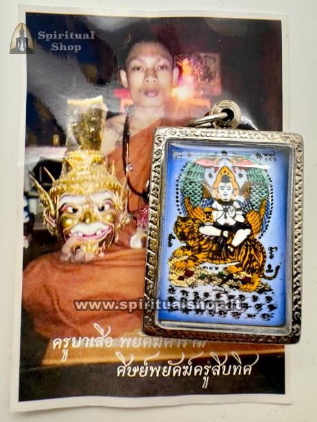 RARISSIMO LOCKET GUMAN THONG SARIKA TIGER  AJARN Potente per PORTARTI RICCHEZZA, ABBONDANZA, VENDITE, FORTUNA AI GIOCHI (NON RICHIEDE OFFERTE - Unico Pezzo)*