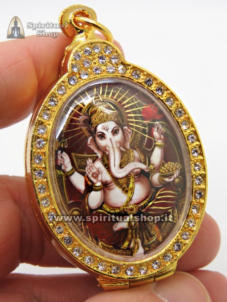 Amuleto Thailandese MAGNIFICO LOCKET SUPREME GANESH per VITA AGIATA RIMOZIONE PROBLEMI ABBONDANZA DI DENARO (UNICO PEZZO NON TORNA PIU')*