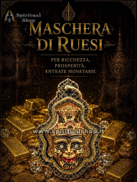 Amuleto Thailandese Maschera di Ruesi