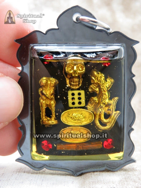 AMULETO THAILANDESE NECROMANTICO PER SUCCESSO NELLA VITA (AFFARI, RICCHEZZA, VINCITE, AMORE, FORTUNA) Solo 1 Disponibile